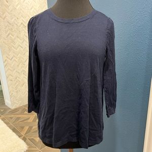 Navy blue top